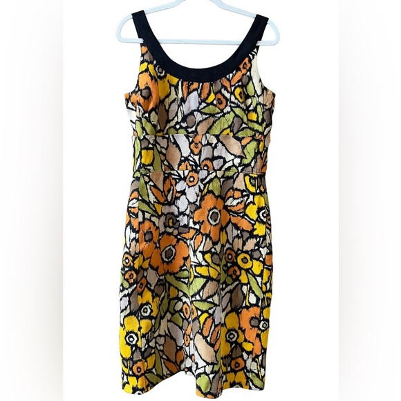 Vintage Jessica Howard Linen blend retro floral dress - Picture 9 of 9